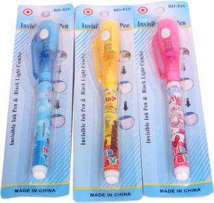HOMESHOPEEZ Invisible Secret Message Multi-function Pen