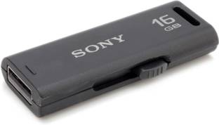 SONY USM16GR/B2//USM16GR/BZ//USM16GR/B3 16 GB Pen Drive Compatible with Desktop Computer, Laptop USB 2.0 Plastic Case