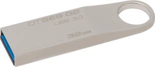 KINGSTON DataTraveler SE9 G2 32 GB Pen Drive Compatible with Desktop Computer USB 3.0 Metal Case