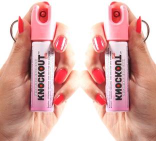 Knockout Pair of Key Ring for Women Pepper Stream Spray