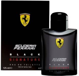 Ferrari Scuderia Black Signature Eau de Toilette  -  125 ml