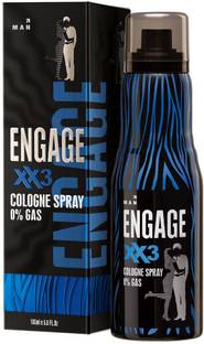 ITC Engage xx3 Cologne spray 0% gas Deodorant Spray  -  For Men
