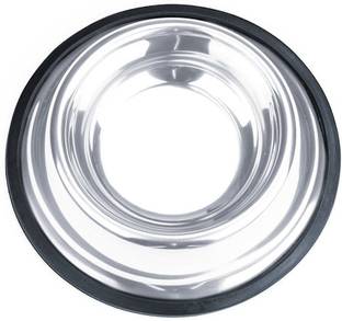 PetsFriendly Round Stainless Steel Pet Bowl