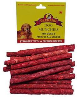 Glenand GLENAND DOG MUNCHIES 75G BEEF (PACK OF 5) Beef Dog Chew