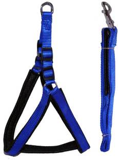 Petshop7 Nylon 0.75 inch (Chest Size : 22-25 inch) soft Padding Dog Harness & Leash