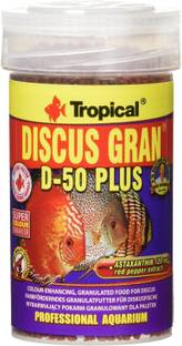 Tropical DISCUS GRAN D 50 PLUS 100ML/44G
61613 0.002 kg Dry Young, Adult Fish Food