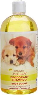 Pet Lovers Deodorant Anti-dandruff, Flea and Tick, Hypoallergenic, Whitening and Color Enhancing, Allergy Relief, Anti-parasitic, Conditioning, Anti-fungal, Anti-microbial, Anti-itching Dog Shampoo