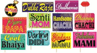 SYGA PARTYPROPS12 Photo Booth Board