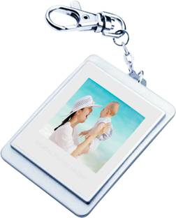 Latentech Digital Photo Key Chain 1.5 inch  Photo Frame