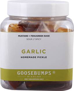 Goosebumps Pickles Homemade Garlic Pickle