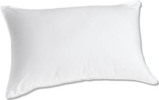 LINENWALAS Feathers Imported Standard Size Goose Down And Feather Pillow Bed/Sleeping Pillow Pack of 1