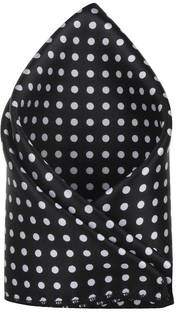 His Honour Polka Print Polycotton Pocket Square