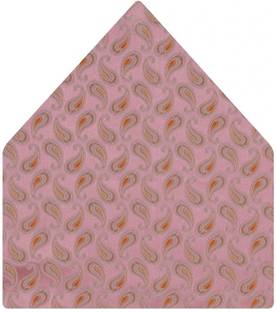 tiekart Self Design Cotton Blend Pocket Square
