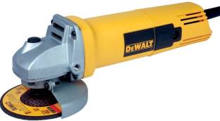 DEWALT DW810 Angle Grinder Metal Polisher 4.1553 Ratings & 49 Reviews Usage Type: Metal Disc Diameter: 4 inch Motor Speed: 11000 RPM Suitable For: Home & Professional Power Source: Corded & Cordless 1 Year Company Domestic Warranty ₹3,320 ₹3,800 12% off Free delivery