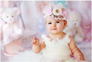 Baby poster for room. Cute toddlers babies kids images for wall posters for bedroom and home. Paper Print