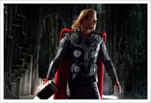 Decor Villa - Thor Wall poster Paper Print