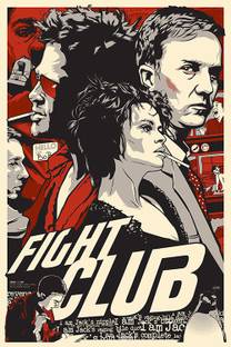 Posterhouzz Fight club Poster Fine Art Print