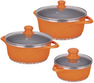 WONDERCHEF Ceramide Cook & Serve Casserole Set Pot Pot 16 cm diameter 1 L capacity with Lid