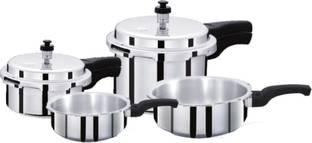 Surya Accent 1 L, 4 L, 3 L, 2 L Outer Lid Pressure Cooker
