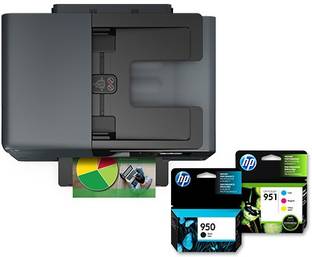 HP Officejet Pro 8610 e Multi-function WiFi Color Inkjet Printer (Borderless Printing)