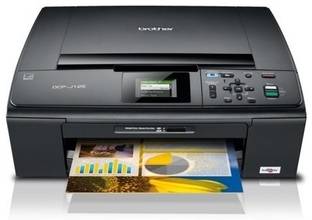 brother DCP J125 Multi-function Color Inkjet Printer (Borderless Printing)