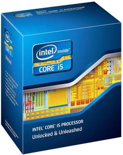 Intel Core i5-2500K 3.3 GHz Upto 3.7 GHz LGA 1155 Socket 4 Cores 4 Threads 6 MB Smart Cache Desktop Processor