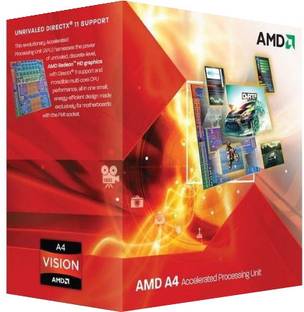 AMD A4 3300 2.5 GHz FM1 Socket 2 Cores 512 KB L2 Desktop Processor