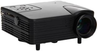 WONDERWORLD GoPro™ LED LCD Mini Home Theater Movie Cinema HD 1080P HDMI VGA AV (2200 lm / 1 Speaker / Remote Controller) Portable Projector