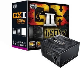 COOLER MASTER GXII 650 W RS-650-ACAA-B1 650 Watts with 6 SATA Cables