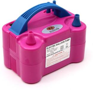 NuLink Electric Portable Dual Nozzle Balloon Blower Pump Inflation Balloon Pump
