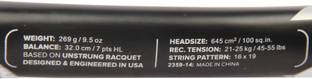 WILSON Nemesis 100 Strung Tennis Racquet