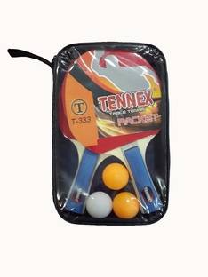 Tennex T-333 Red, Black Table Tennis Blade