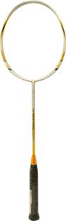 LI-NING Windstorm 690 Silver, Yellow Unstrung Badminton Racquet