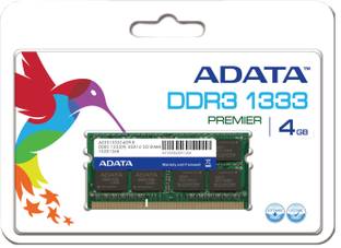 ADATA Premier DDR3 4 GB Laptop DRAM (AD3S1333C4G9-R)