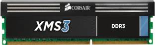 Corsair XMS3 DDR3 8 GB (Dual Channel) PC DRAM (CMX8GX3M1A1600C11)