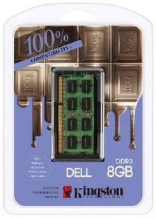 KINGSTON Dominator DDR3 8 GB (Dual Channel) Laptop DRAM (DDR3 8GB x 1 DELL Laptop 1600Mhz Ram DDR3-1600(PC3-12800) SO-DIMM Dual Rank 1.35V Low Voltage (KTD-L3CL/8GFR))