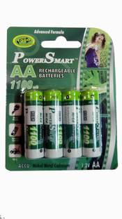 Power Smart AA  PS-1100 Ni-cd x4 cells 1100 mah rechargeble battery for camera, toys, remote etc  Battery