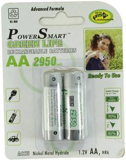 Power Smart Pack of 2 AA 2950mAh  Battery