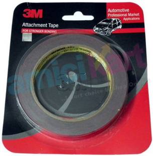 3M Double Side Or Sided Adhesive For Super Stronger Bonding 12 Mm X 10 Mtr 12 mm x 10 m Red Reflective Tape