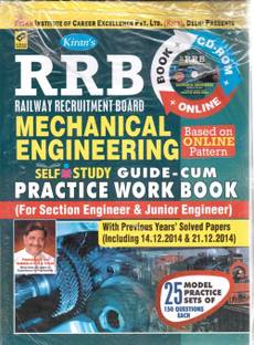 RRB (Railway Recruitment Board) Mechanical Engineering Self Study Guide-Cum Practice Work Book —English (With Cd)