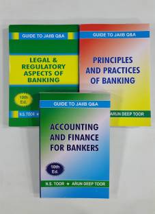 Guide To Jaiib Legal Aspects, Principles Of Banking & Accounting: Set Of 3 Books