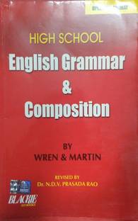 High School English Grammar & Composition By Wren & Martin