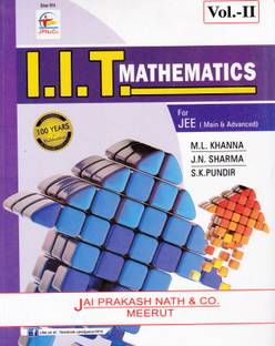 IIT Mathematics For JEE (Main & Advanced) (Set Of 2 Volumes)