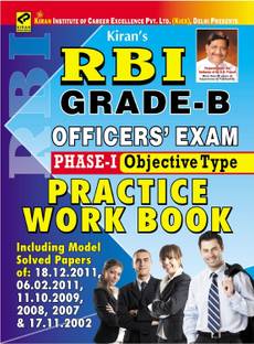 RBI GRADE - B OFFICERS' EXAM PHASE - I Objective Type PRACTICE WORK BOOK