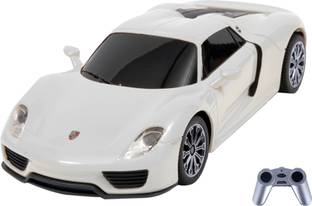 Toy House Radio Remote Control 1:24 Porsche 918 Spyder RC Scale Model Car Silver (Silver)