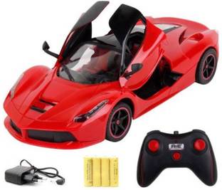 giftroute GR Rc Ferrari Style Rechargeable Car 1:16 With Opening Doors  (Red)