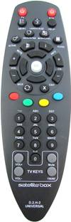 Indiashopers Compatible New Model Videocon D2H Set top Box with TV Keys Remote Controller