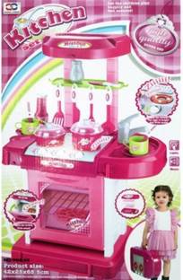 उपहारजगत Pretend Kitchen Set With Light And Music