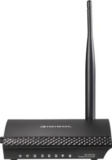 DIGISOL DG-HR1400 Wireless Router 2.4 GHz 150 Mbps Wifi Speed Single Band External Antenna Ethernet (Cable Broadband)