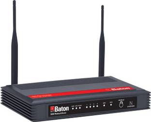 iball Wireless-N Wireless Router 2.4 GHz 300 Mbps Wifi Speed Single Band External Antenna Ethernet (Cable Broadband)